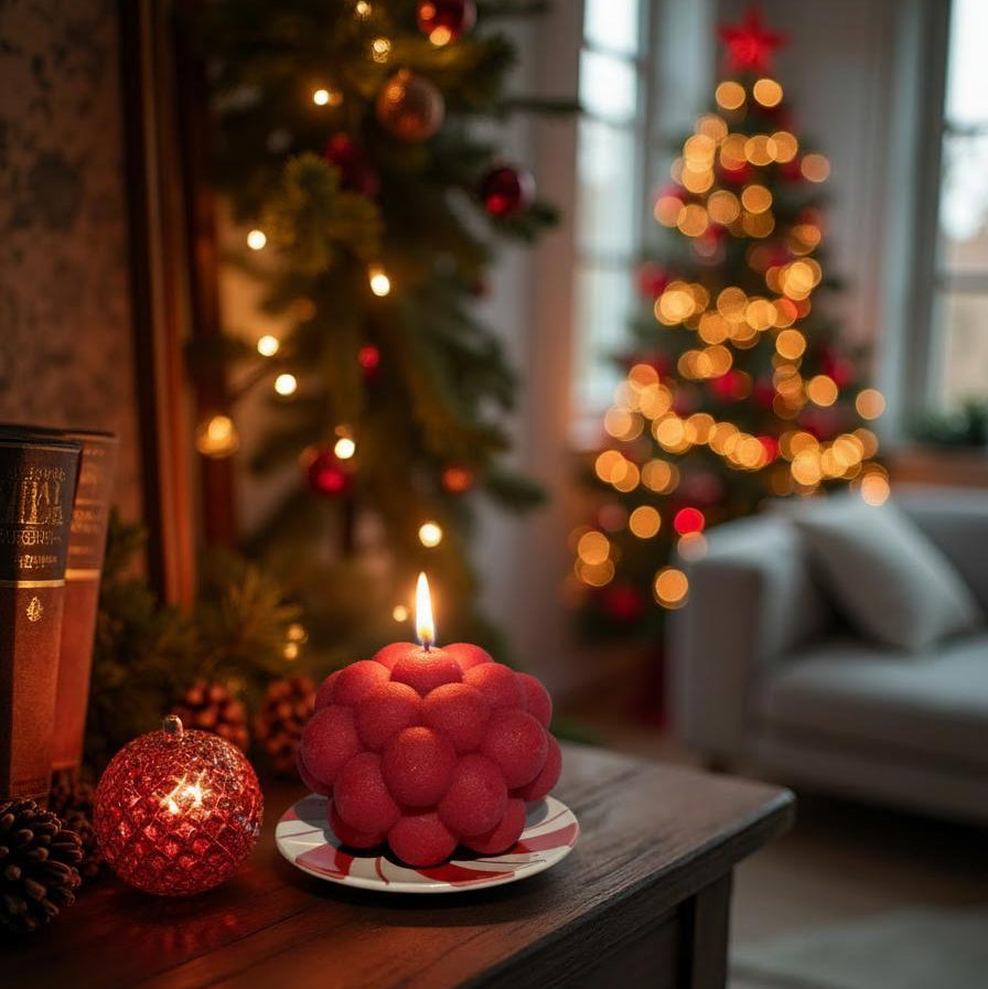 Vela Edición Limitada Setara Candy Cane