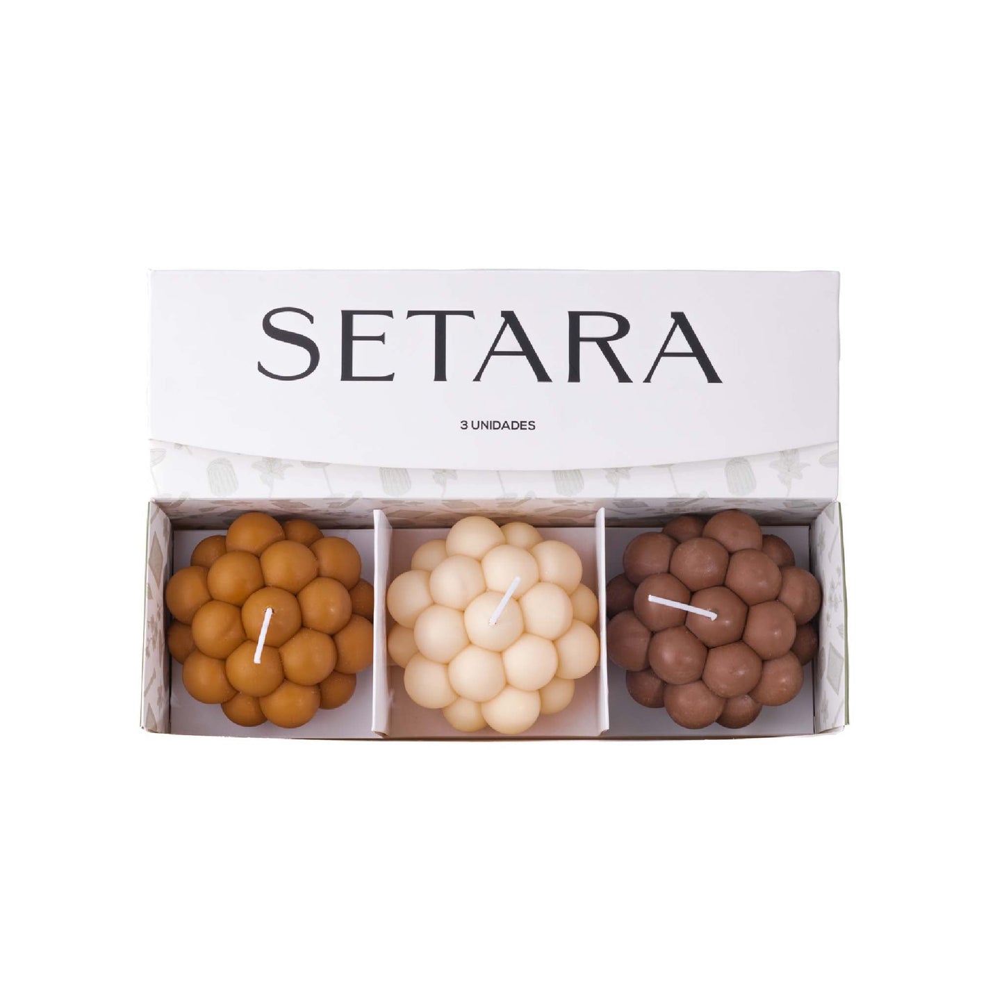 Setara Trio C (Mocachino, Terracota, Beige)