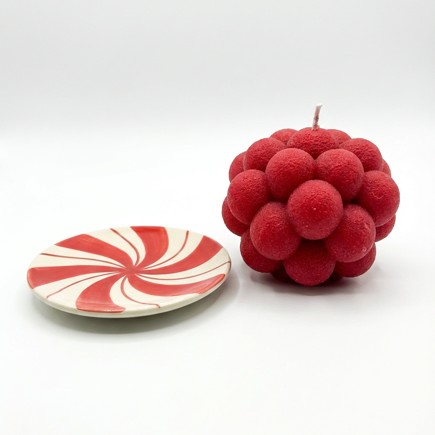 Vela Edición Limitada Setara Candy Cane