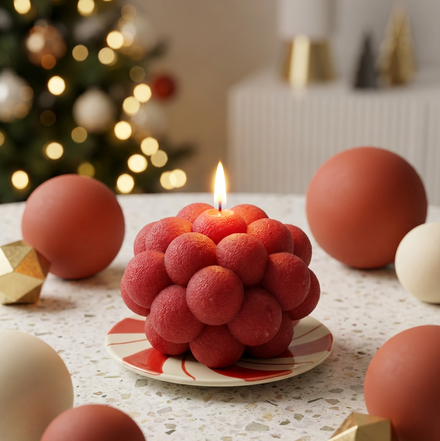 Vela Edición Limitada Setara Candy Cane