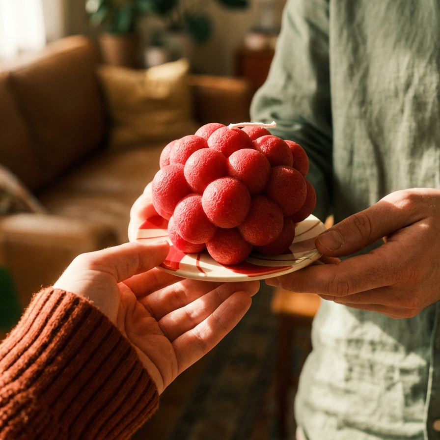 Vela Edición Limitada Setara Candy Cane