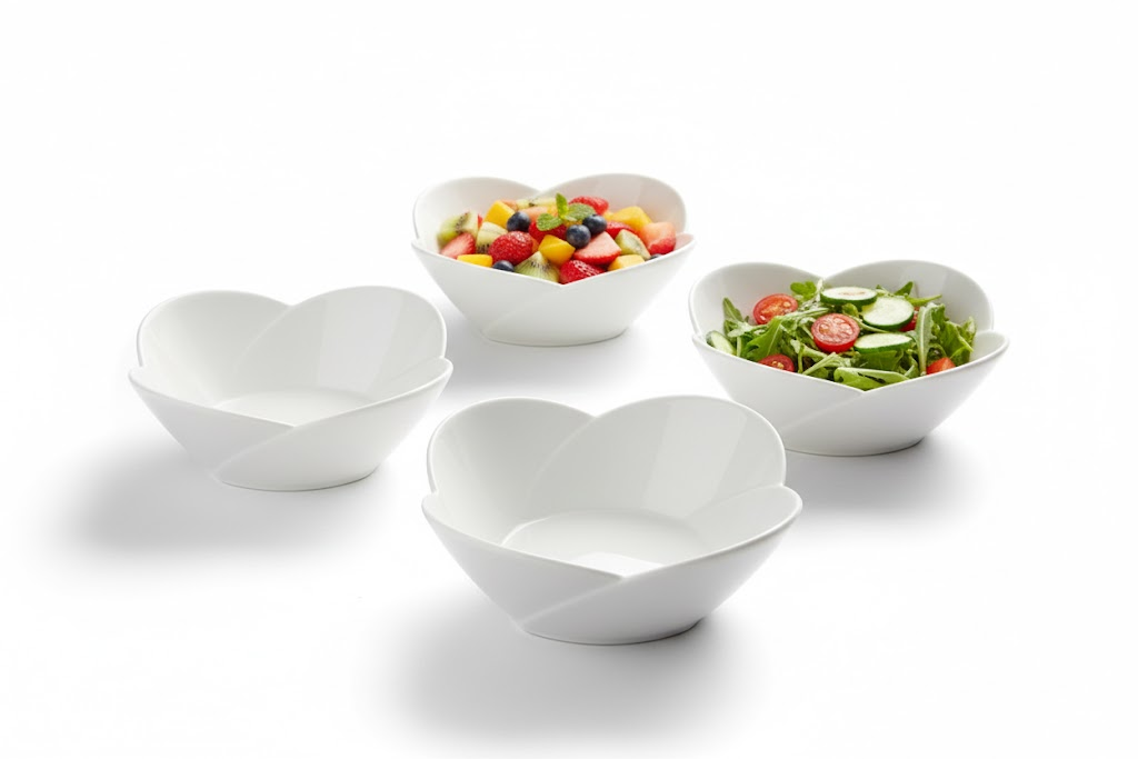 Set 4 bowls Petal